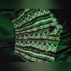 Boho shorts colorful